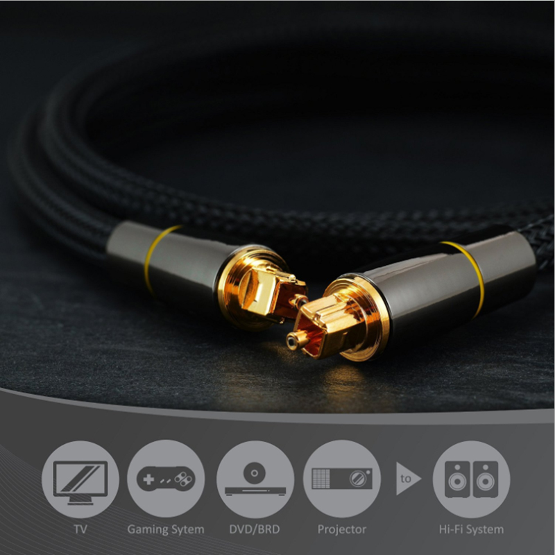HIFI 5.1 Digital SPDIF Fiber T - Home Cinema Subwoofer ulasan dan harga