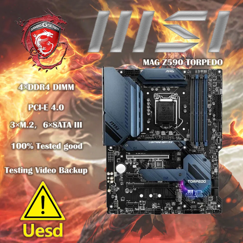 MSI MAG Z590 TORPEDO Gaming Mo - Home Cinema Video Processor ulasan dan harga