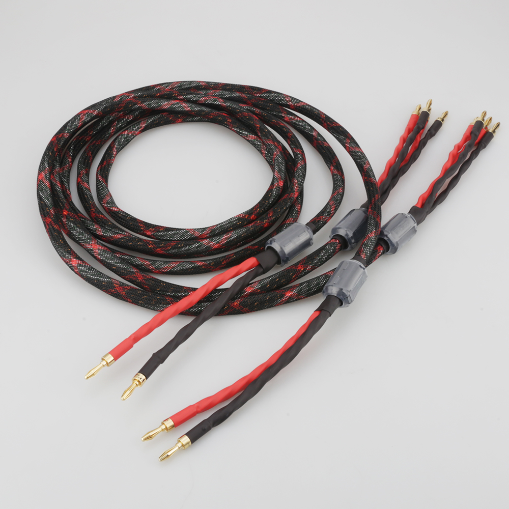 16 Core OFC Gold Plated Biwire - Home Cinema Player ulasan dan harga