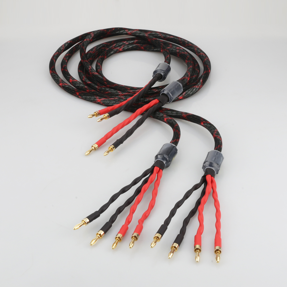 16 Core OFC Gold Plated Biwire - Home Cinema Player ulasan dan harga
