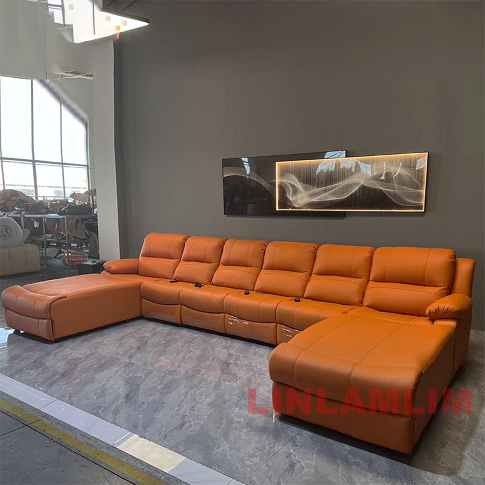 Luxury Oversized Sectional Rec - Home Cinema Usa ulasan dan harga
