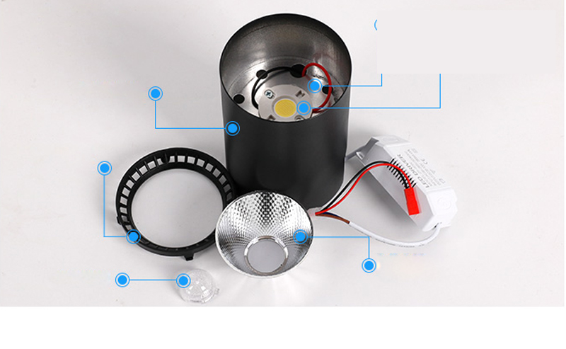 Track Lamp Chandelier Ceiling  - Home Cinema Led ulasan dan harga