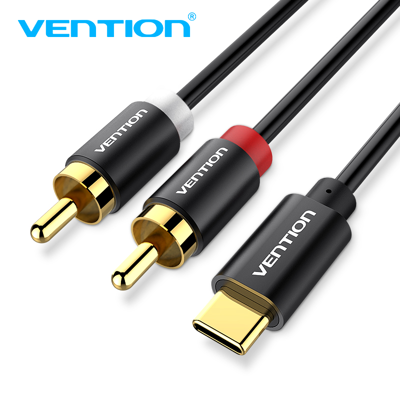 USB C RCA Audio Cable Type-C t - Home Cinema Player ulasan dan harga