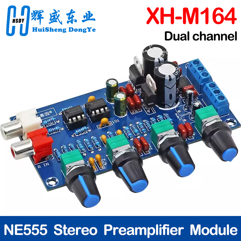 XH-M164 NE5532 Stereo Pre-amp  - Surround Sound Decoder ulasan dan harga
