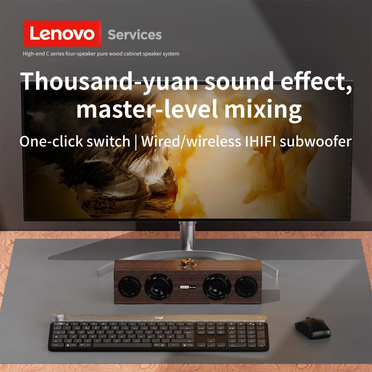 Lenovo C02 Portable Multimedia - Home Cinema Subwoofer ulasan dan harga