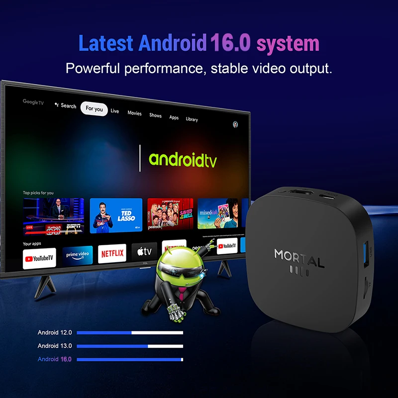2026 New T1+ 8K HD TV Box Andr - Home Cinema Player ulasan dan harga