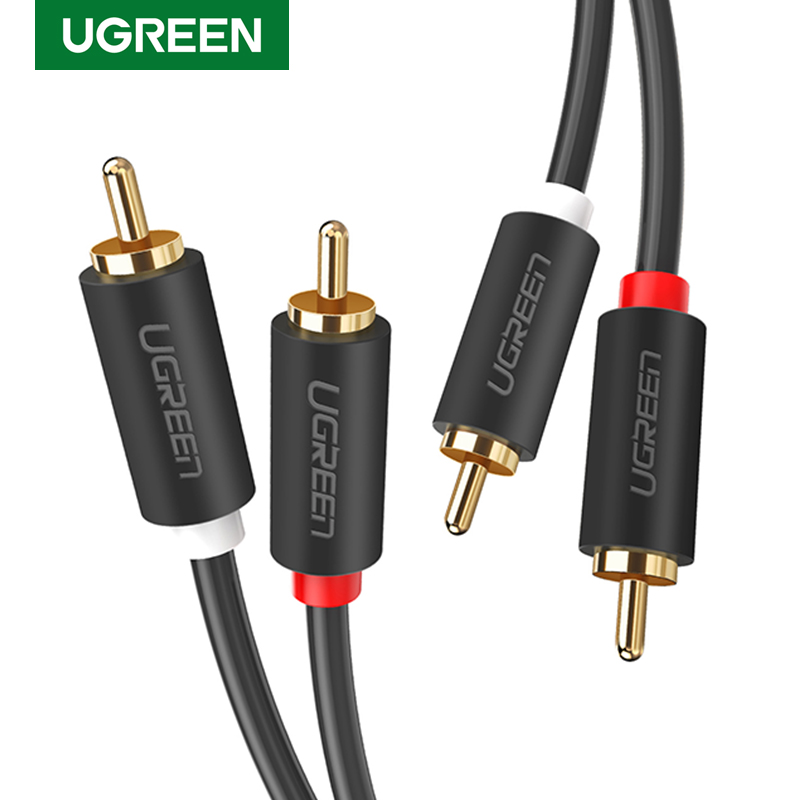 UGREEN 2RCA to 2 RCA Male to M - Home Cinema Player ulasan dan harga