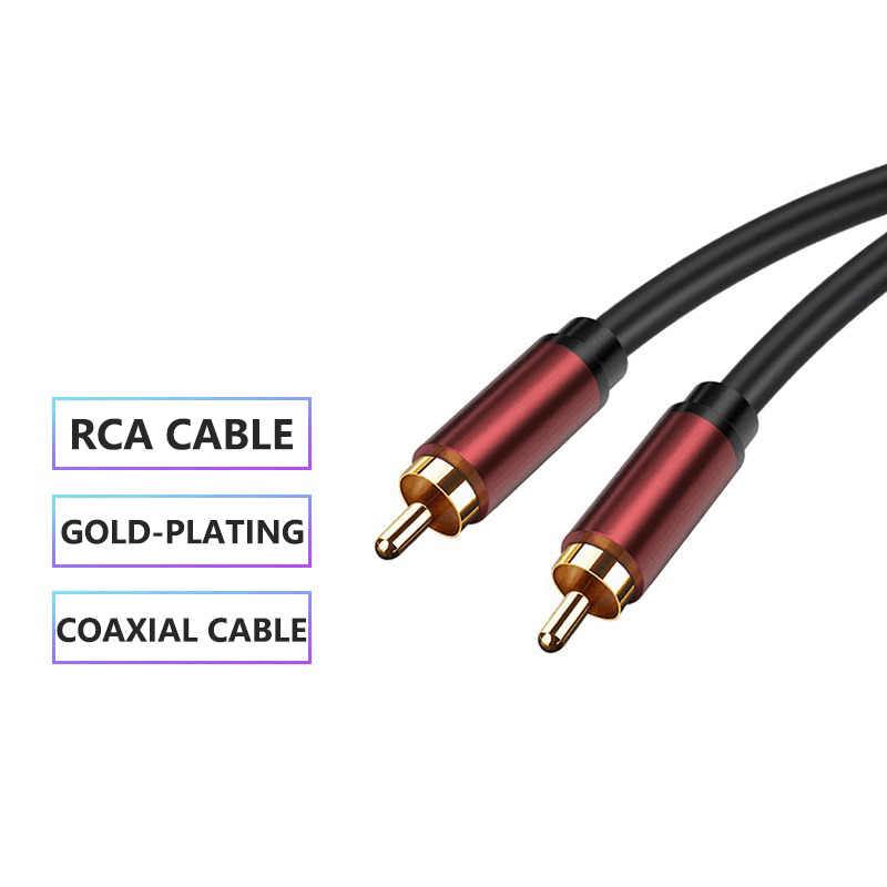 RCA Lotus Cables Fever Coaxial - Home Cinema Subwoofer ulasan dan harga