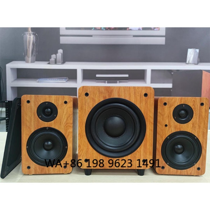 8 Inch 150W RMS Wooden Powered - Home Cinema Usa ulasan dan harga