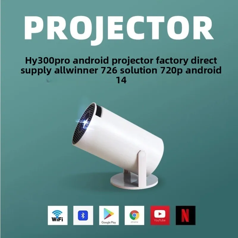 HY300Pro Portable 4K HD Projec - Home Cinema Usa ulasan dan harga