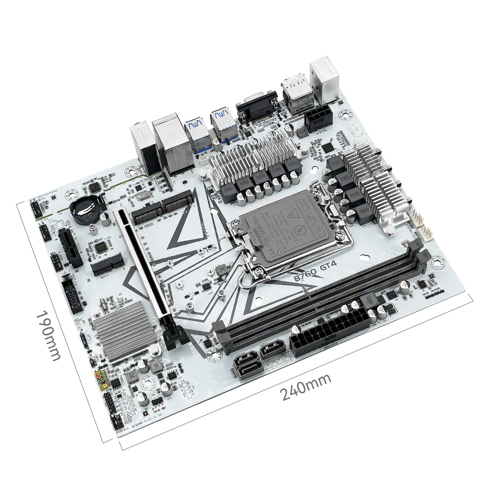 MACHINIST B760 GT4 DDR4 Mother - Home Cinema Video Processor ulasan dan harga