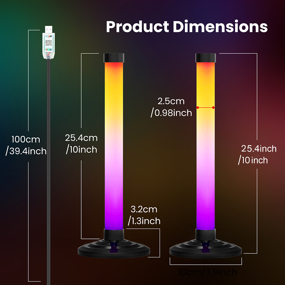 5V Smart LED Corner Floor Lamp - Home Cinema Tv ulasan dan harga