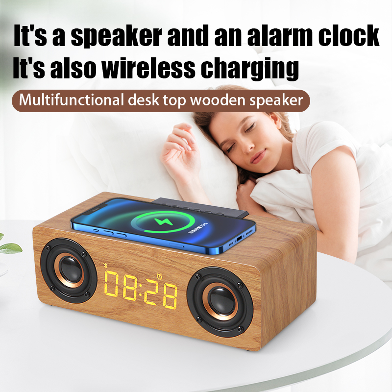Fast Wireless Charger Wooden W - Home Cinema Subwoofer ulasan dan harga