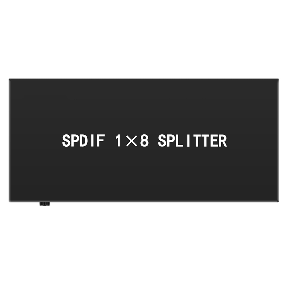 Optical Audio Splitter,1 in 8  - Home Cinema Tv ulasan dan harga