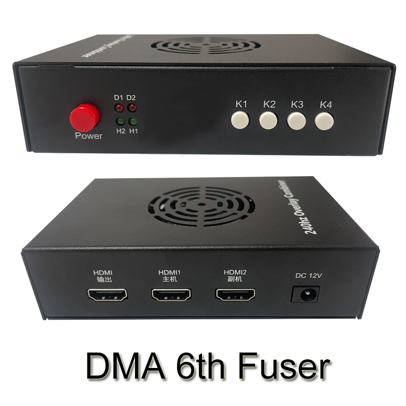 DMA 6th Fuser Video Overlay Bo - Home Cinema Video Processor ulasan dan harga