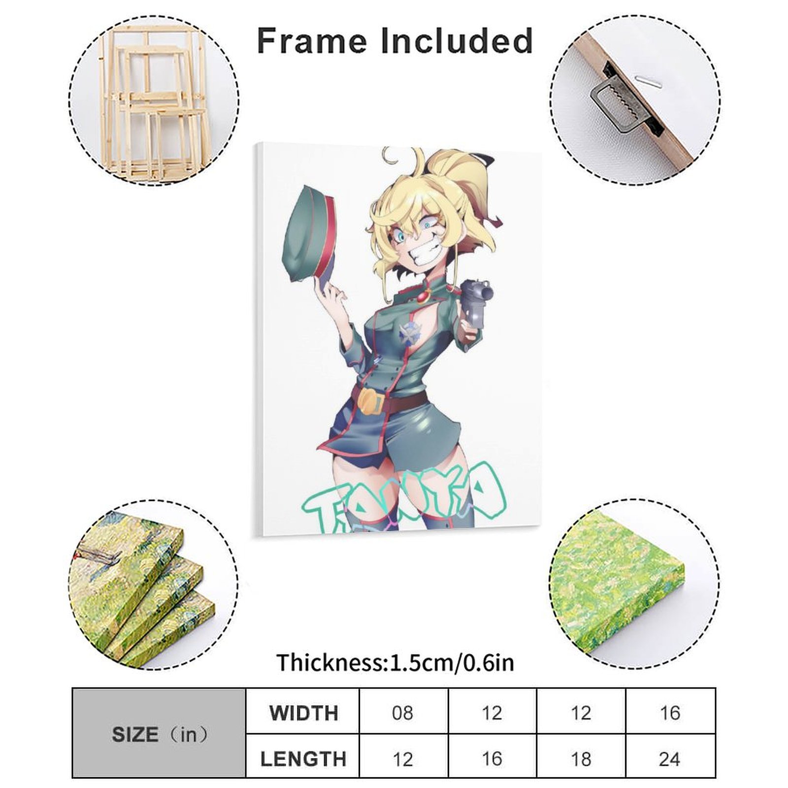 Saga Of Tanya The Evil Poster  - Home Cinema Usa ulasan dan harga