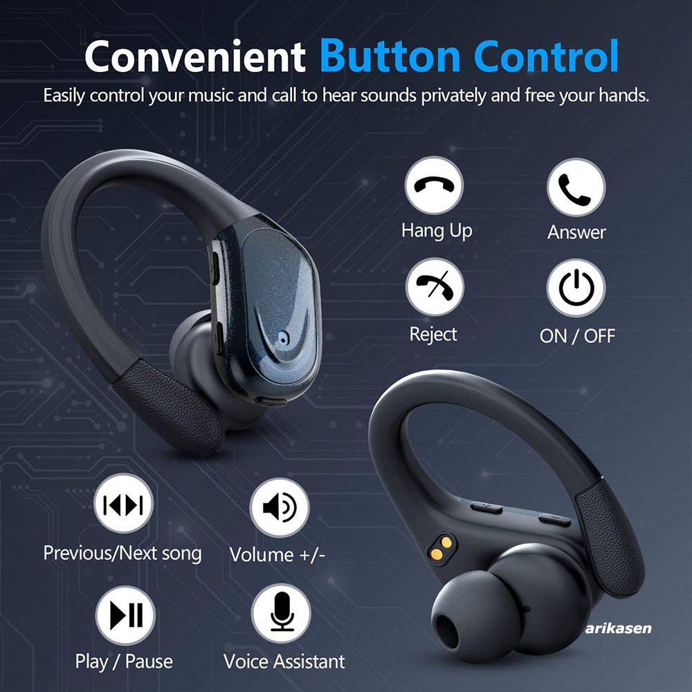 Wireless Earbuds Sport Bluetoo - Home Cinema Amazon ulasan dan harga
