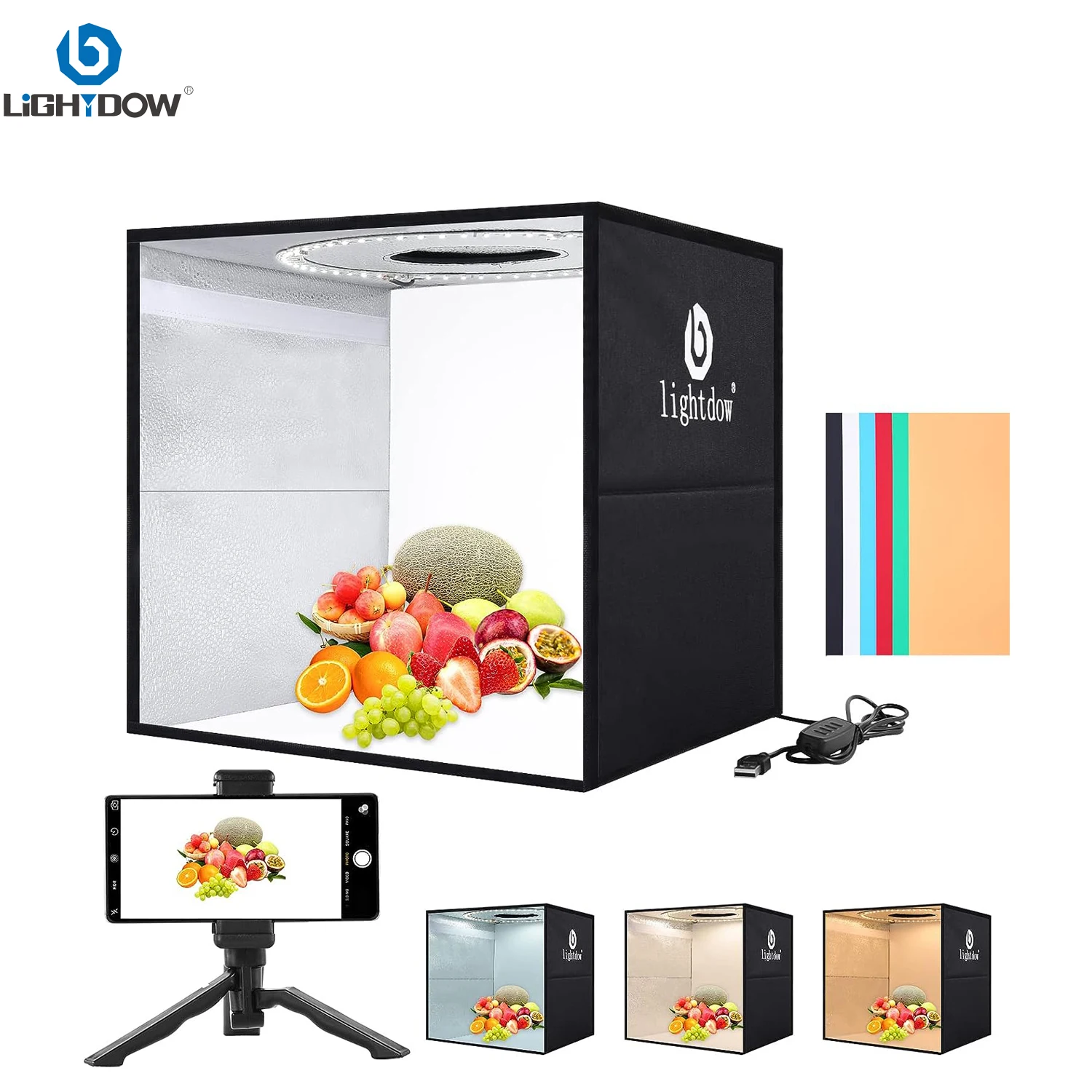 Lightdow Dimmable Photo Box LE - Home Cinema Led ulasan dan harga