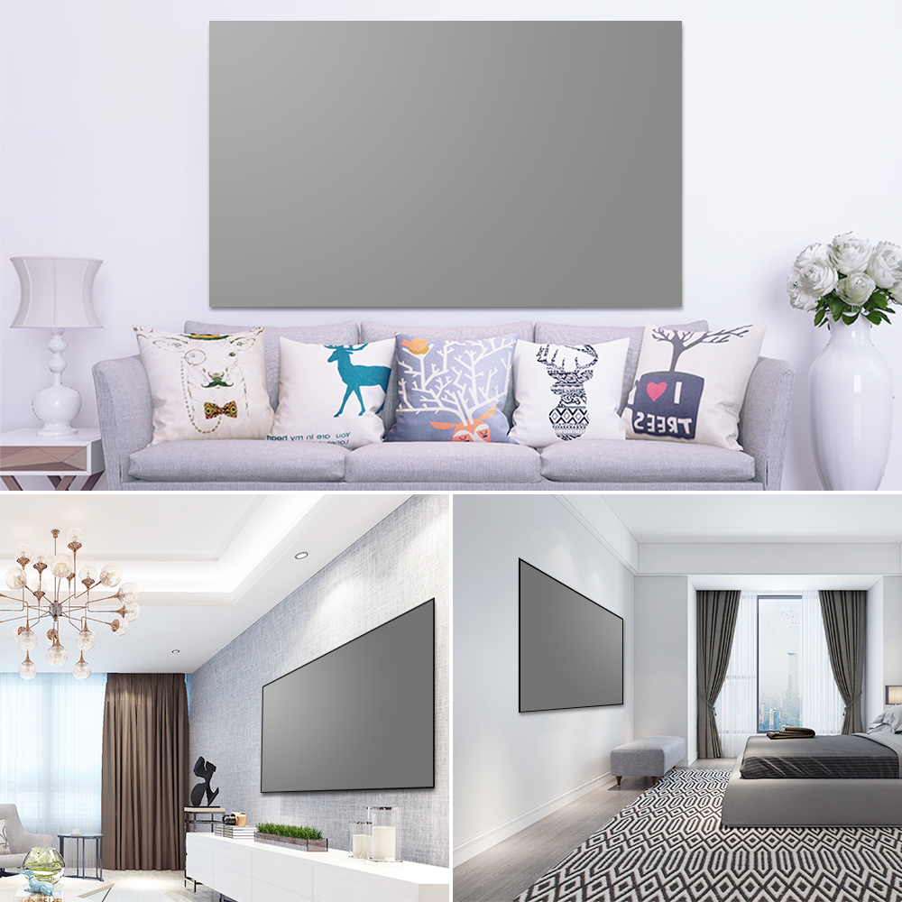 Salange Projector Screen,60 10 - Home Cinema Blanc ulasan dan harga