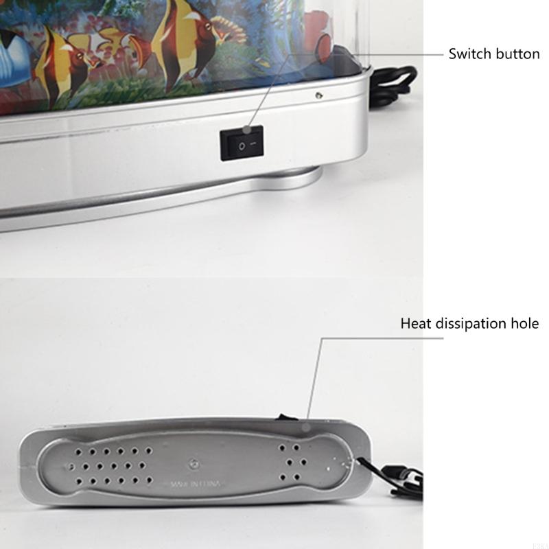   Simulation Aquarium Fish Dec - Home Cinema Led ulasan dan harga