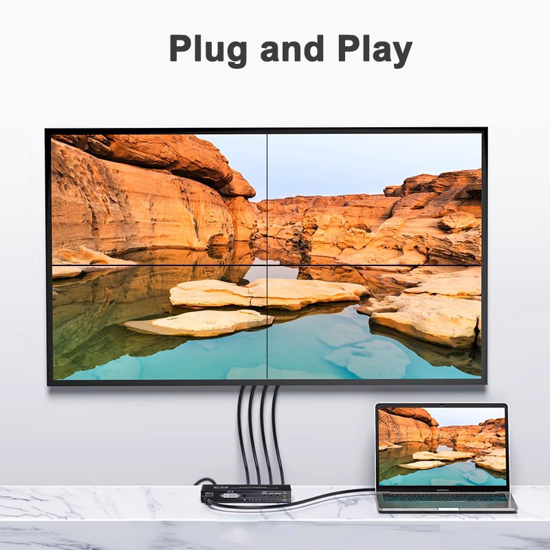 4K HDMI Video Wall Controller  - Home Cinema Video Processor ulasan dan harga