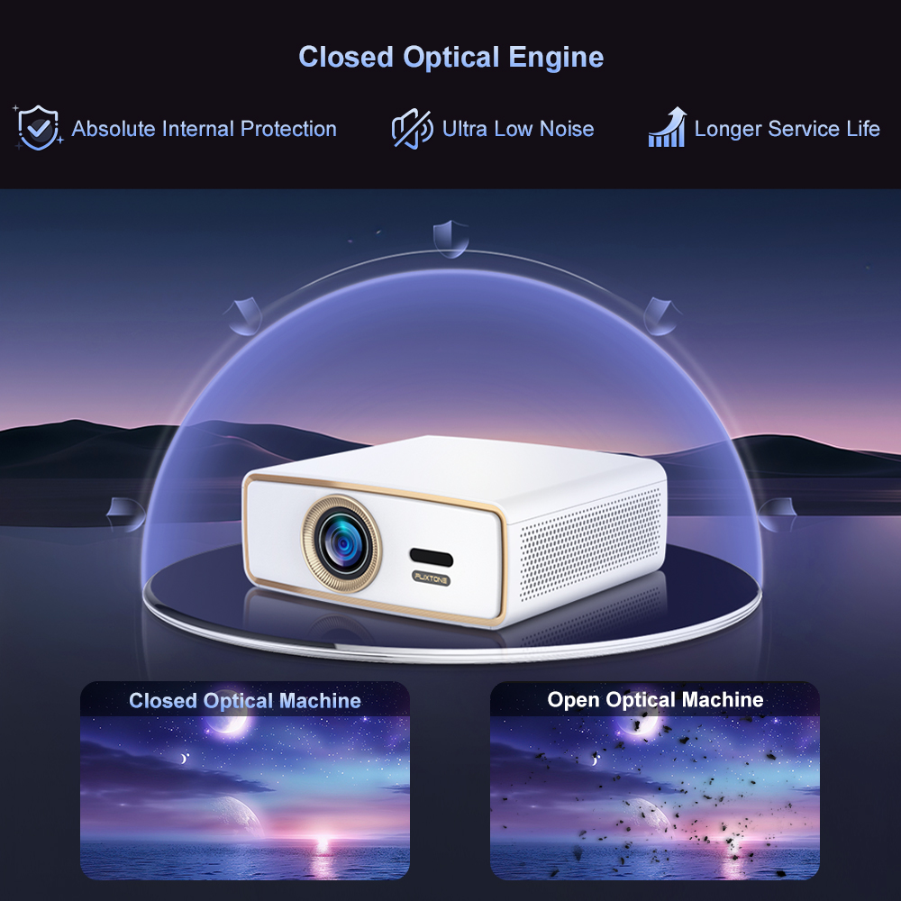 Flixtone E900 MINI Youth Porta - Home Cinema Setup ulasan dan harga